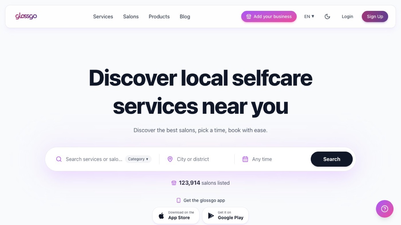glossgo.com · discover